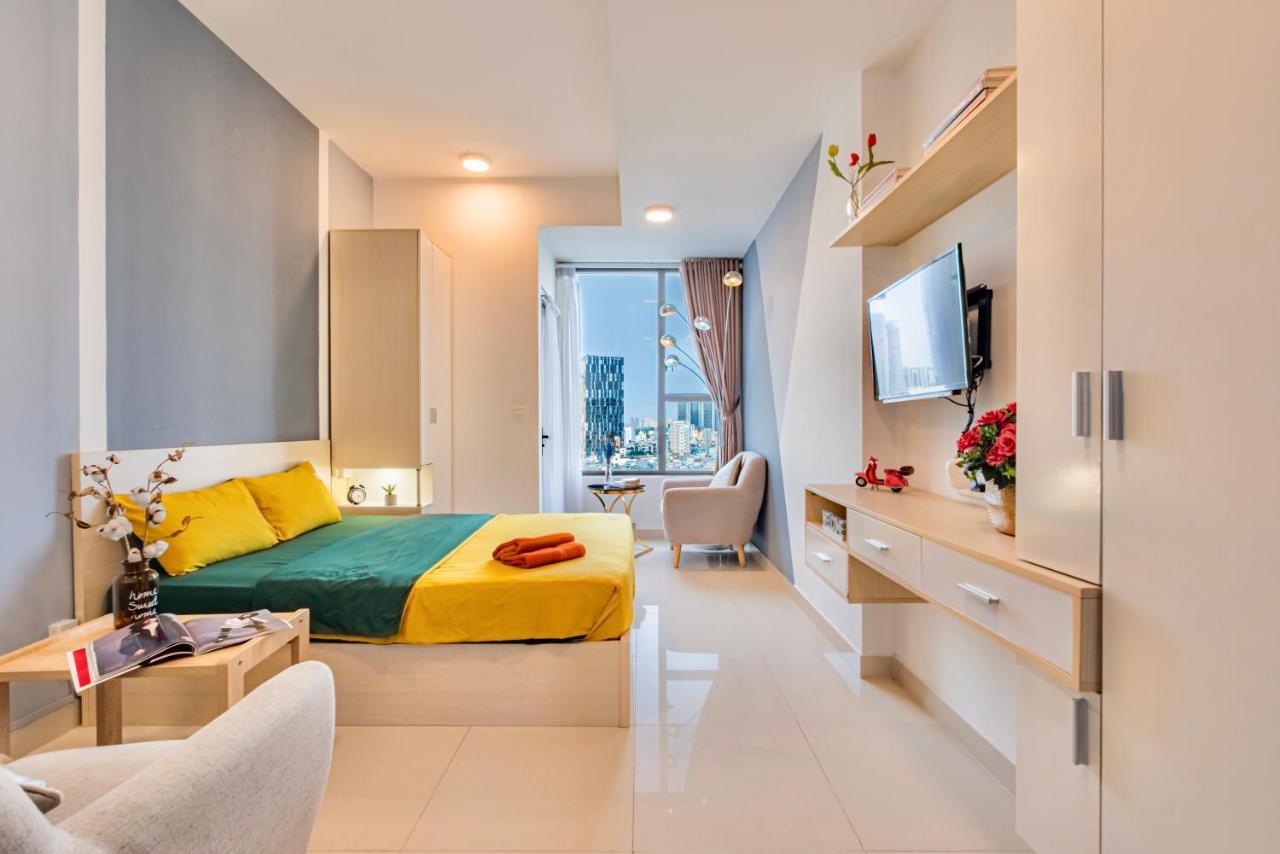 Tripletrees Apartment At Saigon Central - Rivergate Residence District 4 Ho Chi Minh-staden Exteriör bild